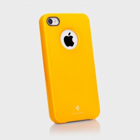 Чехол для iPhone 4, 4S SGP Ultra Thin Air Series Yellow (SGP08379)