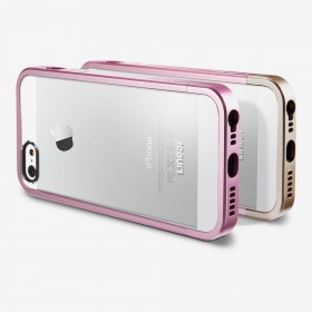 Чехол для iPhone 5 SGP Linear Metal Crystal Pink (SGP10045)