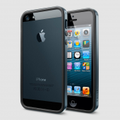 Чехол для iPhone 5 SGP Neo Hybrid EX Metal Slate (SGP09657)