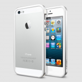 Чехол для iPhone 5 SGP Neo Hybrid EX Metal Silver (SGP09519)