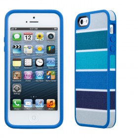 Чехол для iPhone 5 Speck Fabshell ColorBar Arctic