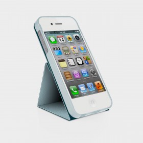 Чехол для iPhone 5 Macally Shell Stand Blue