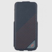 Чехол для iPhone 5 X-doria Dash Flip Case Dark Blue&Orange
